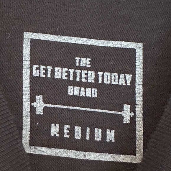 Get Better Today (GBT) Brand Wish You Were Better Men's T-Shirt, Size Medium - Picture 4 of 7